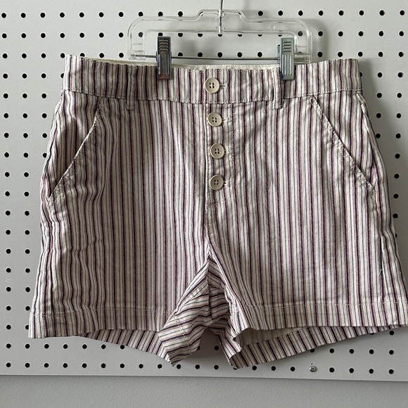 Striped Women's Shorts - Picture 1 of 4